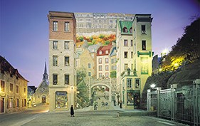 Les fresques de Québec